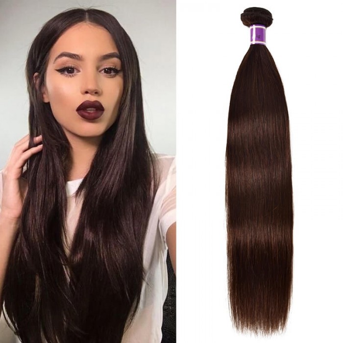 Incolorwig Mild Straight Hair 1 Bundle Human Hair Weave Novel #2 Color