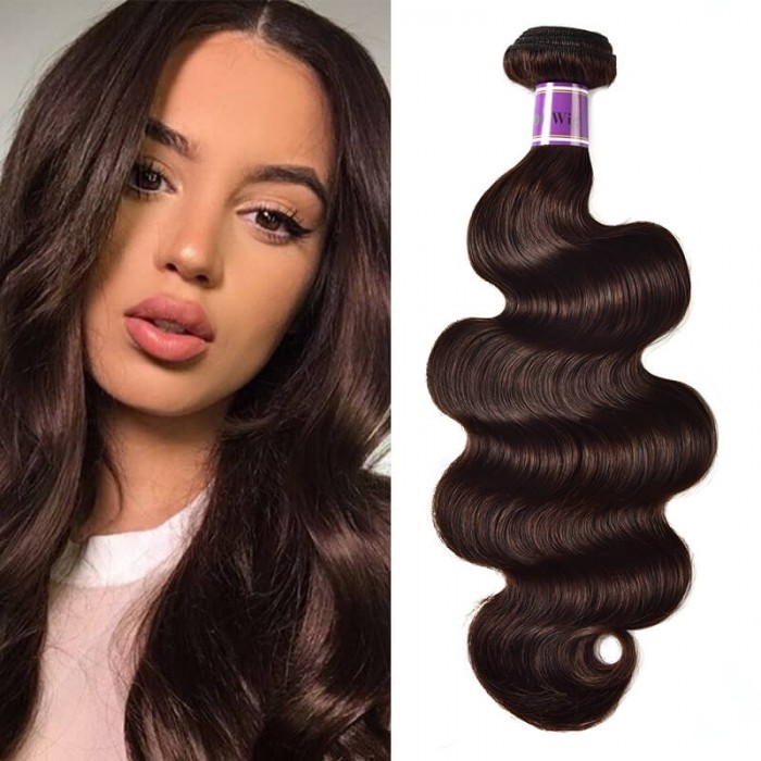 Incolorwig High Grade 7A Human Hair Weave #2 Body Wave Hair Pre- Colored Splendid 1 Bundle Deals