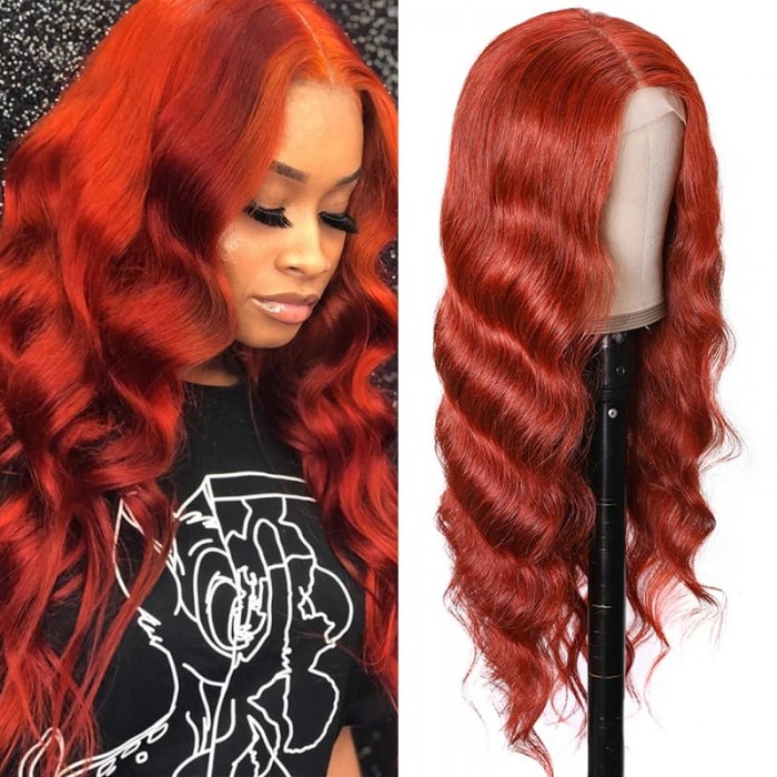 Incolorwig #350 Color Wigs 150% Density Body Wave Wigs Hairline Lace Part Wig