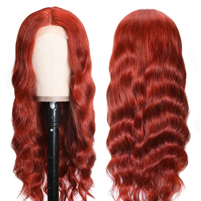 Incolorwig #350 Color Wigs 150% Density Body Wave Wigs Hairline Lace Part Wig