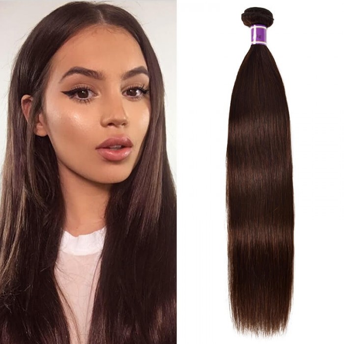 Incolorwig Mild Straight Hair 1 Bundle Human Hair Weave Novel #2 Color