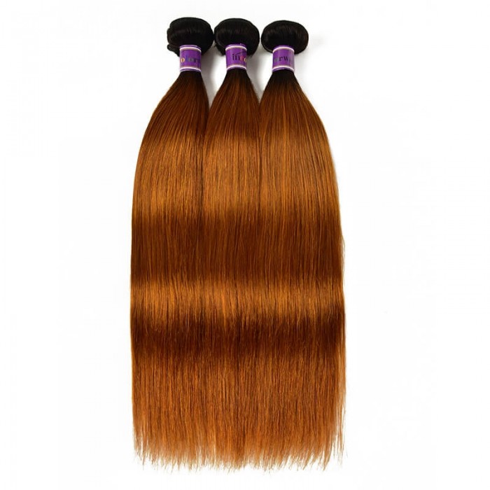 Incolorwig Peruvian Human Hair Weave 3 Bundles Deals #TB30 Straight Human Hair