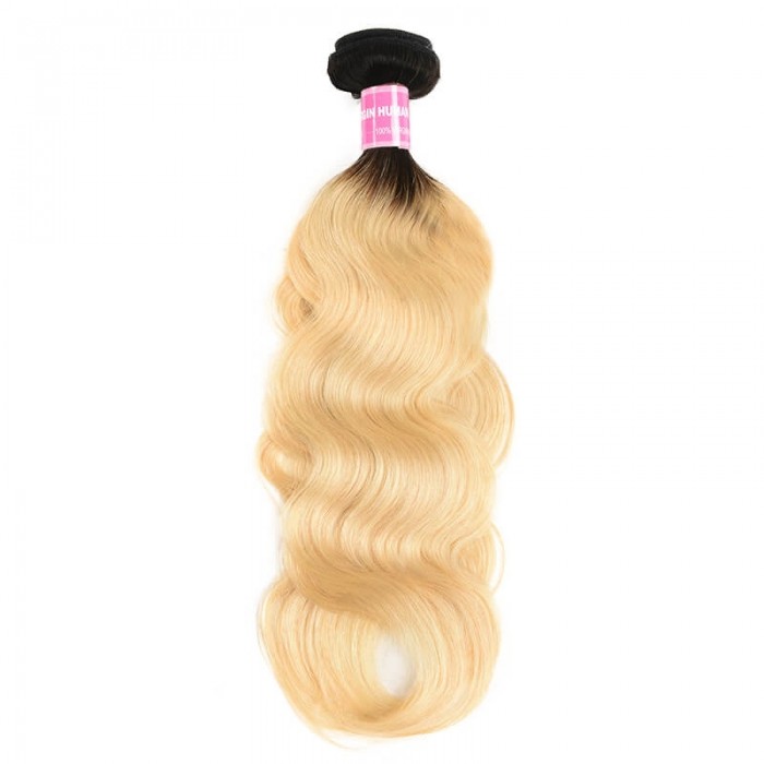 Incolorwig Trending Human Hair Weave #T1B613 Body Wave Hair Bundles 1 Bundle Deals