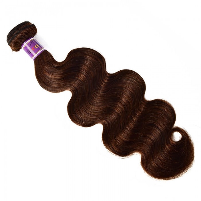 Incolorwig Rare Human Hair Weave #4 Body Wave Hair Bundles 1 Bundle 