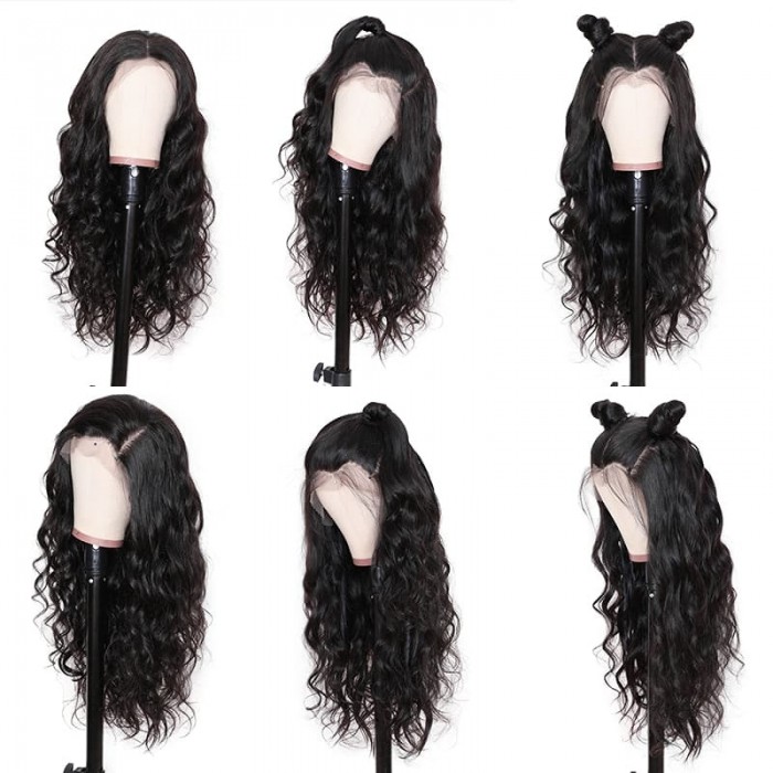 Incolorwig Body Wave Fake Scalp Lace Frontal Wig Glueless Wig Invisible Knots 150% Density