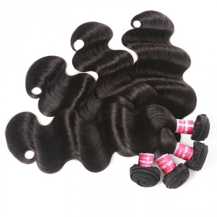 Incolorwig Brazilian Body Wave 4 Bundles Unprocessed Remy Hair Weave For Sale
