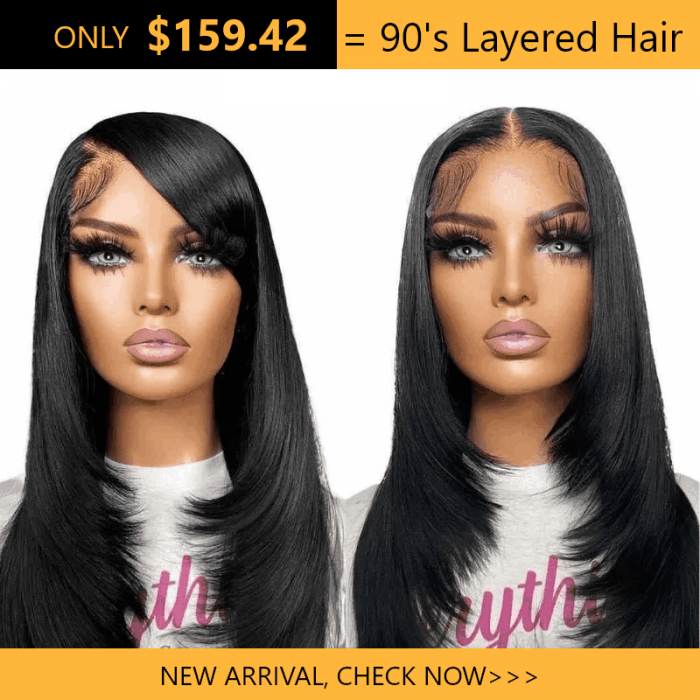 Incolorwig Inspired 90's Layered 13*4 Lace Front Wigs 18 Inch 5 Lots Only