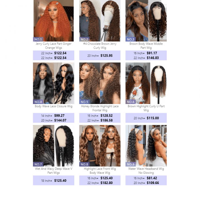 Incolorwig Exclusive Flash Sale For Hot Selling Wigs