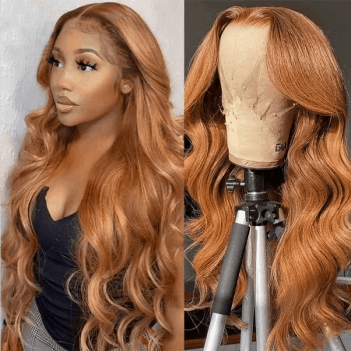 20 Inch Flash Sale Rich Brown Honey Blonde Body Wave Lace Part Wig 3 Lots ONLY