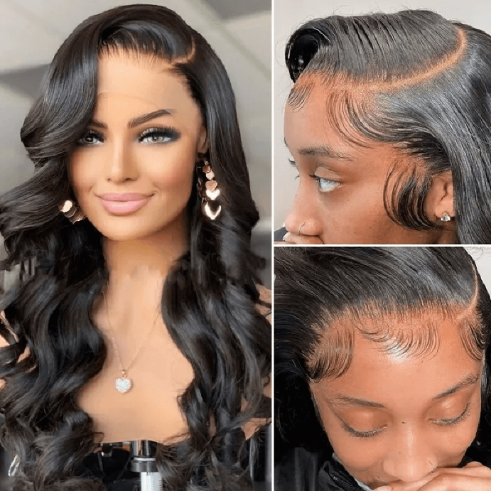 Incolorwig Best 13×6 Lace Frontal Wig 180% Density Body Wave Remy Human Hair Wigs