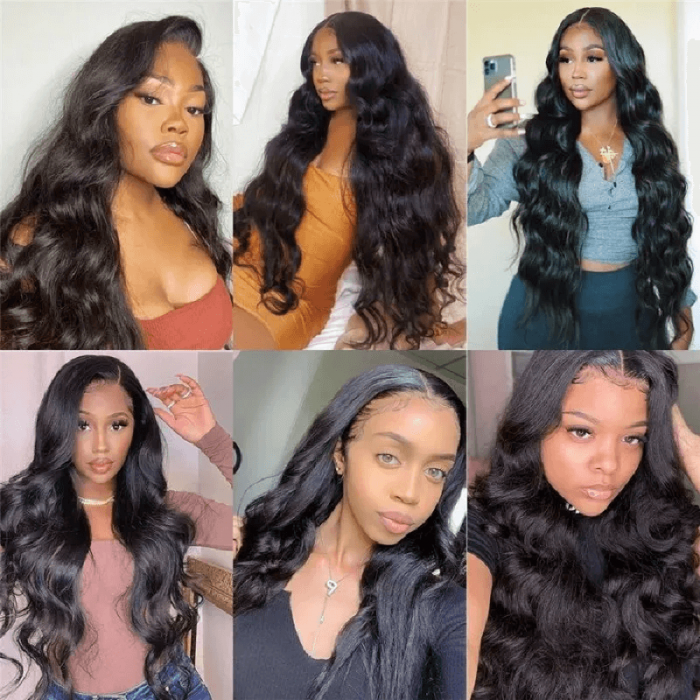 Incolorwig Best HD Transparent 13x6 Lace Frontal Wig Body Wave Hair Wig 180% Density