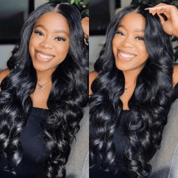 Incolorwig Body Wave Human Hair V Part Wigs 150% Density No Leave Out Free Part Glueless U Part Wigs