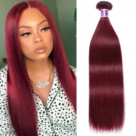 Incolorwig Sheen Human Hair Weave #99J Straight Hair Bundle 1 Bundle Deals