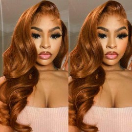 Incolorwig Gentle Human Hair Weave Novel Color #30 Body Wave Hair 1 Bundles