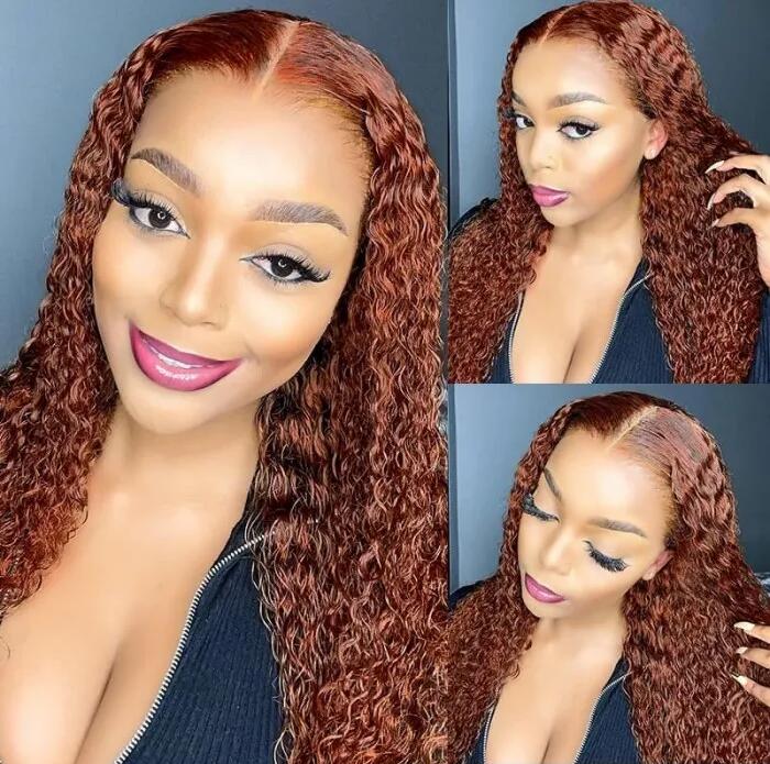 Jerry curly lace part wig