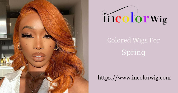 colored wigs for spring