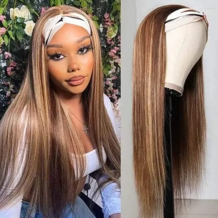 highlight headband wigs