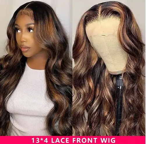 Body Wave 134 Lace Front Wigs